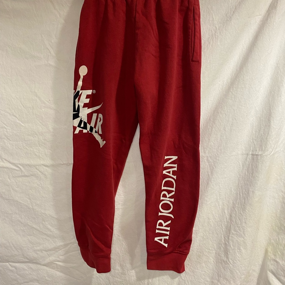 Air Jordan Nike Red Sweatpants 6 to 7 year old